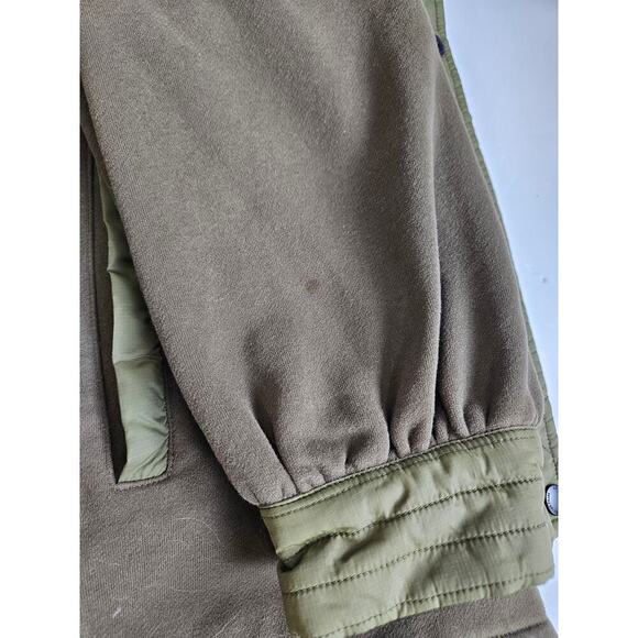Avec Les Filles Oversized Shirt Jacket Womens Size Small Shacket Army Green - Picture 7 of 8